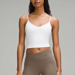 NEW Lululemon Align Cropped Cami W1EU0S $68 Nulu Spaghetti Strap Crop Top 6